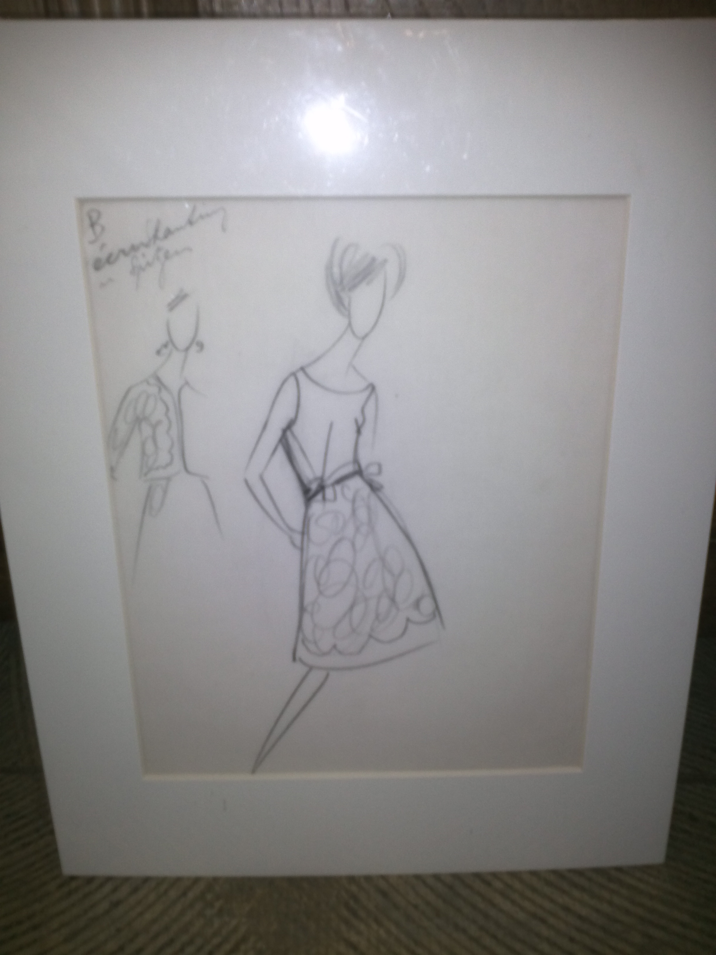 Vintage Fashion Sketches