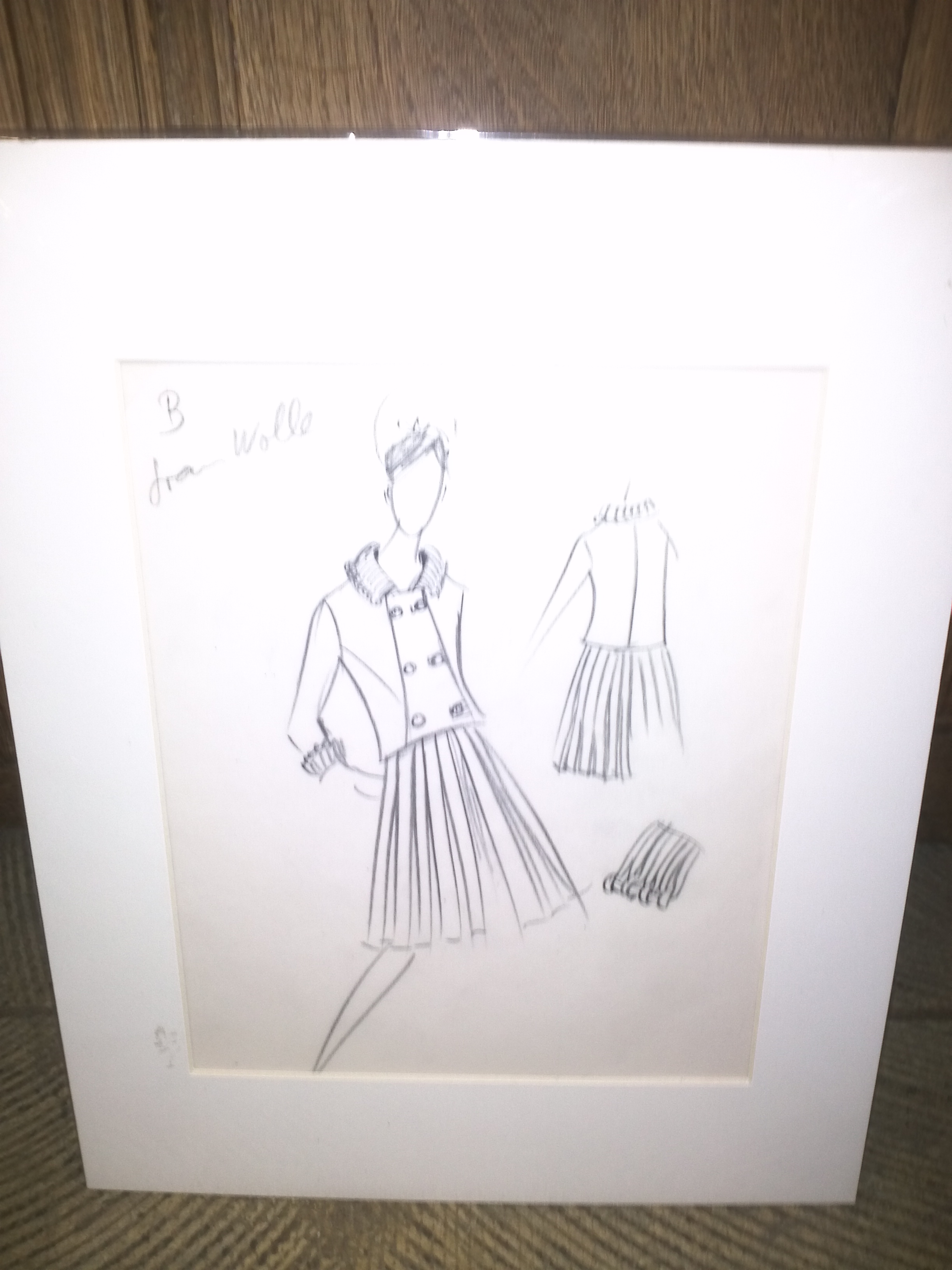 Vintage Fashion Sketches