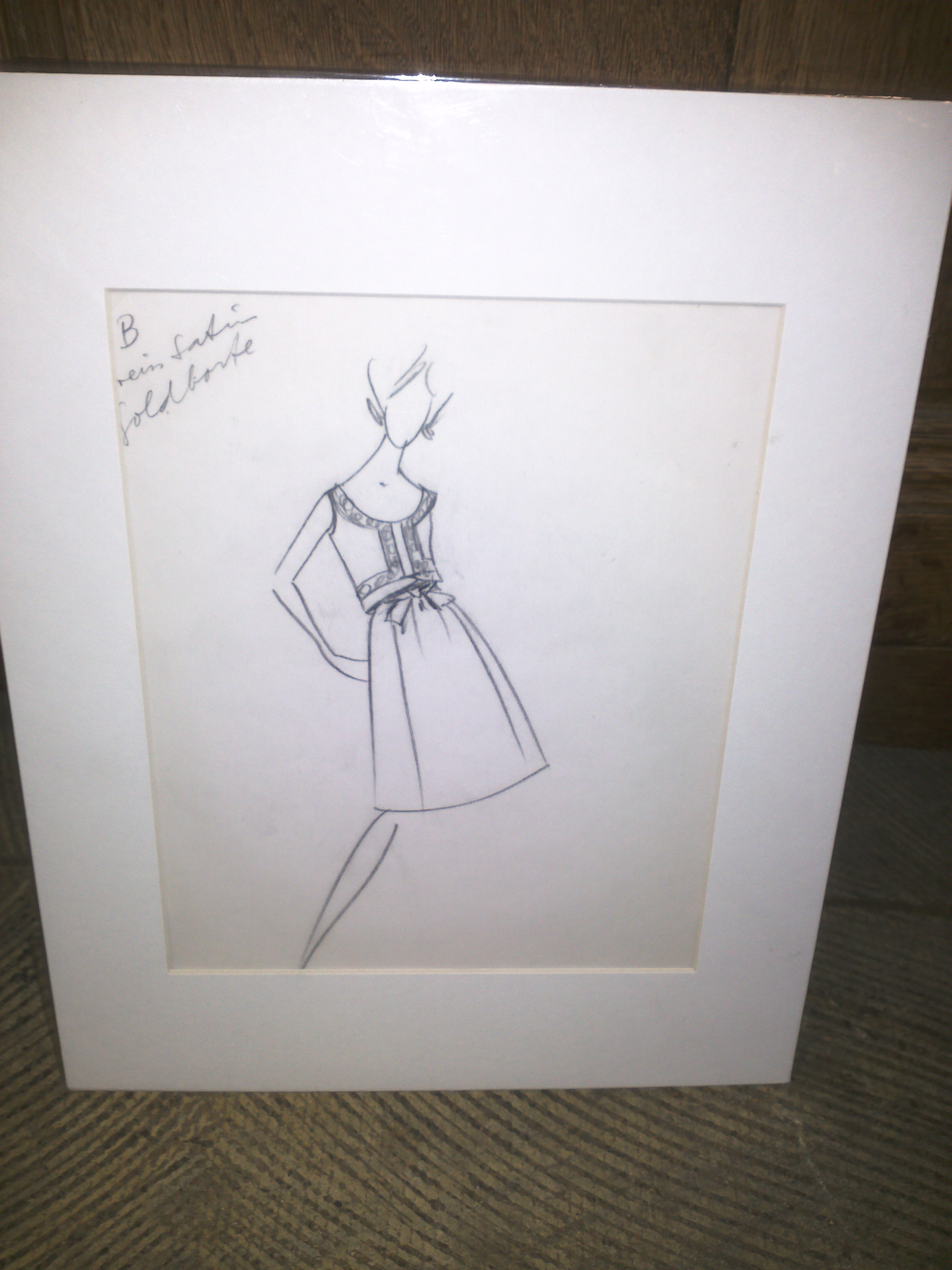 Vintage Fashion Sketches